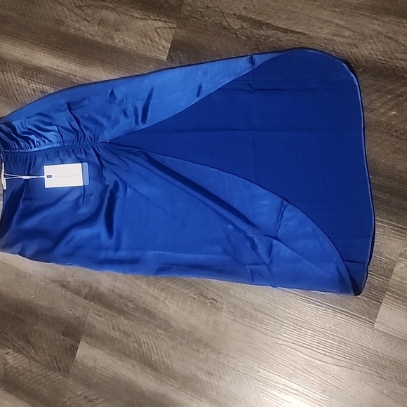 ENDLESS ROSE SIDE RUCHED FRONT SLIT MIDI SKIRT SIZE XS - Picture 5 of 6